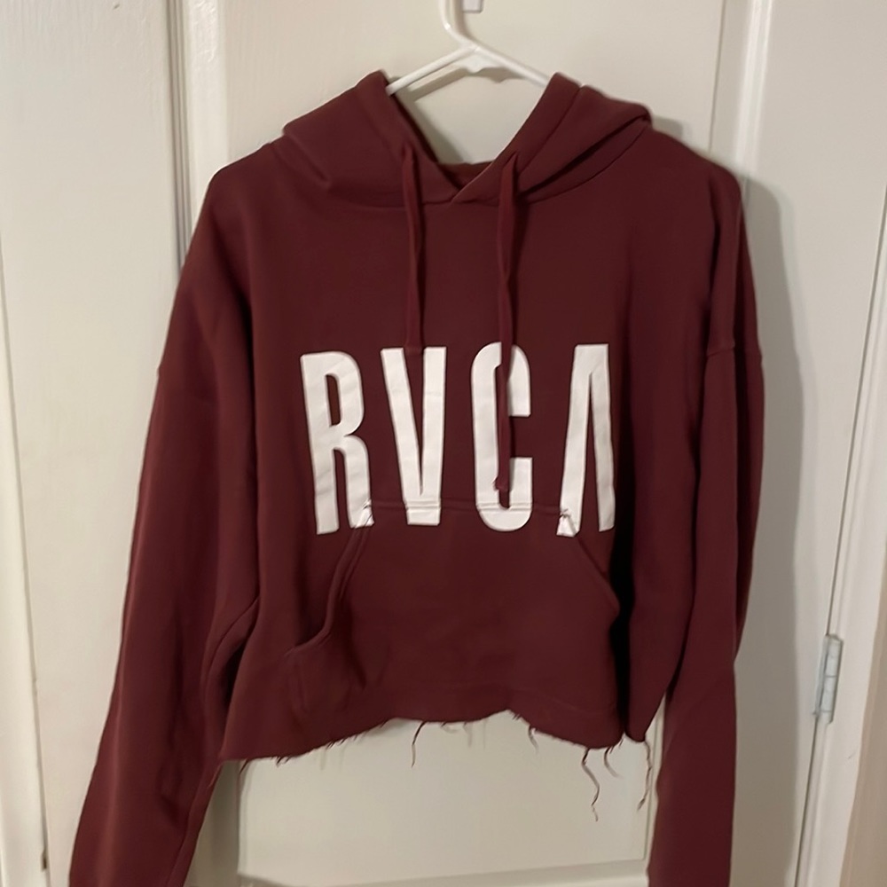 womens large cropped hoodie